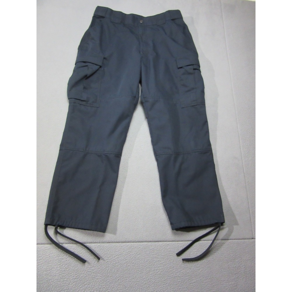 5.11 Tactical Pants Men Large Black Ripstop Utility Work Cargo Pockets Straight